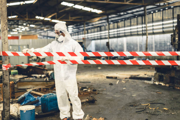 Professional Unattended Death Cleanup technician working in Fowler, CA